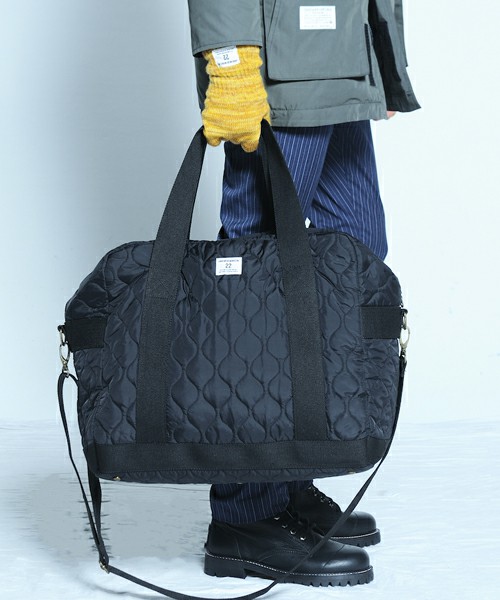 AMAIL（アマイル）の「Quilting boston bag（ボストンバッグ