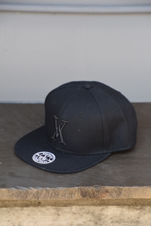 Vg logo cap BLACK刺繍　再入荷