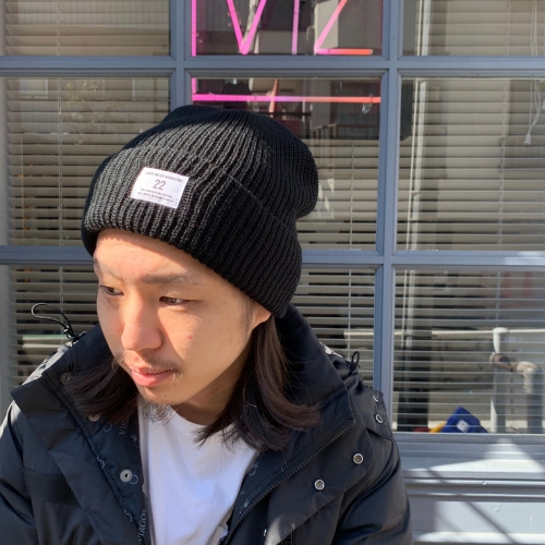 直営店限定 SOLID KNIT CAP 入荷