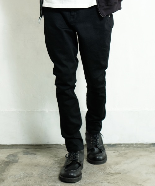 【女神織DENIMES×VIRGOwearworks】ZIP PKT DENIM BLK O/W 再入荷