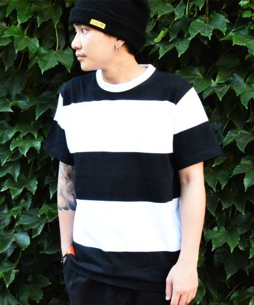 【INDEPENDENCE】STRIPES WIDE TEE　入荷