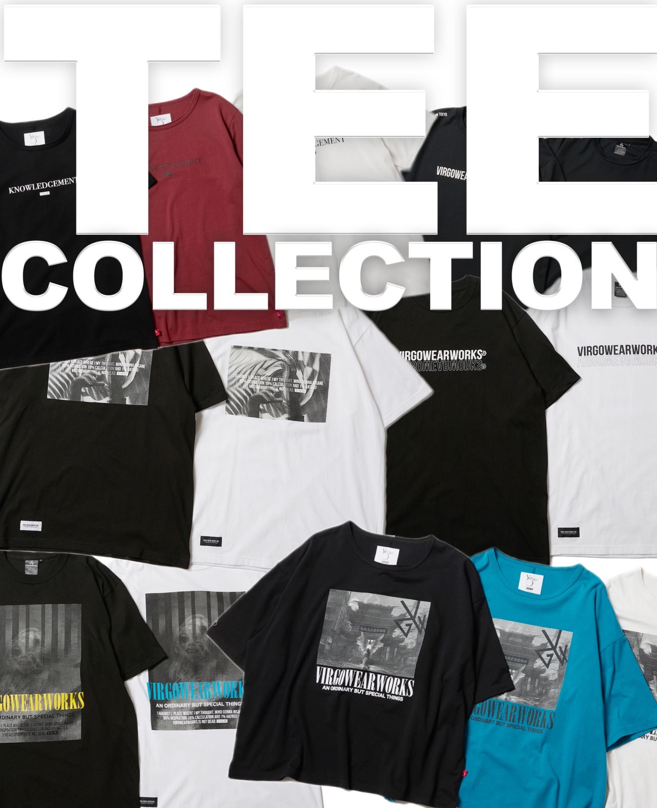 //Pick Up// この夏を彩るVIRGOwearworksのTEE collection。