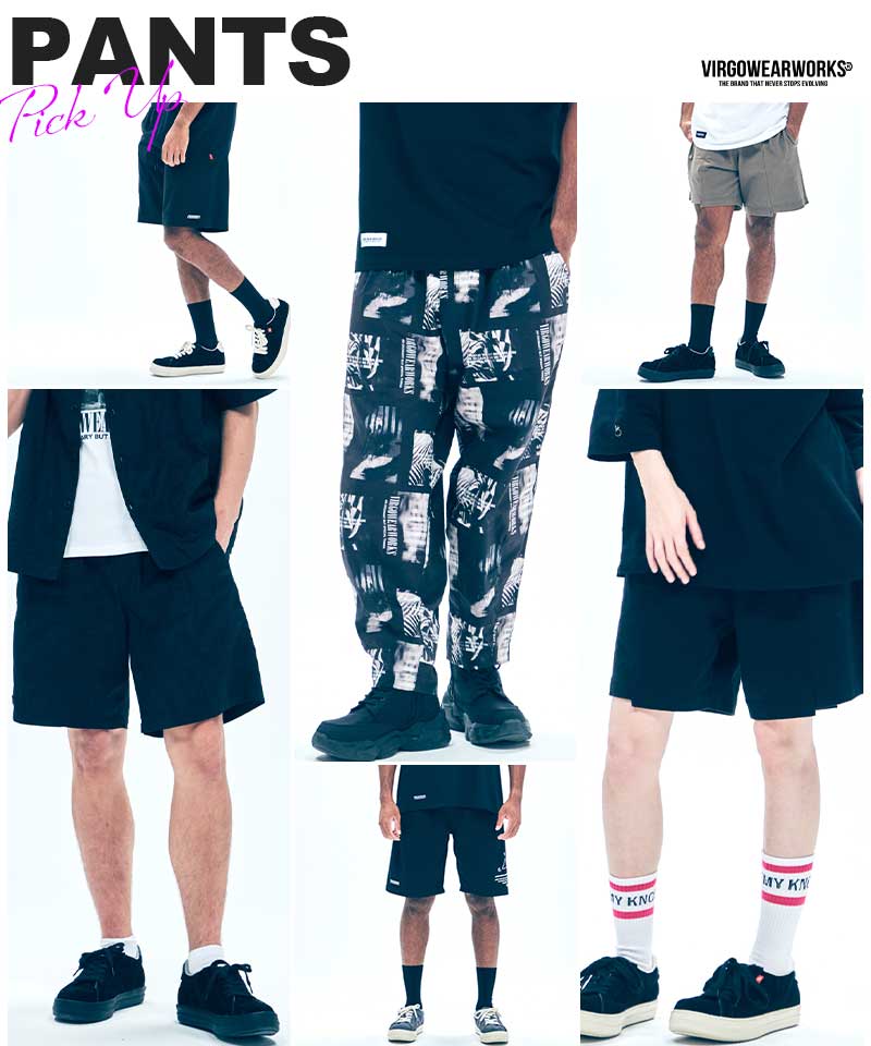 //Pick Up// 高機能な素材感と計算されたシルエット。 シンプルの中に遊び心を感じるVIRGOwearworksのパンツをピックアップ。