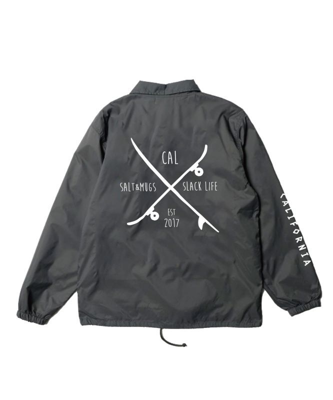 SALT&MUGS】CROSS BOARD COACH JKT - V-STORE [VIRGO ONLINE STORE]