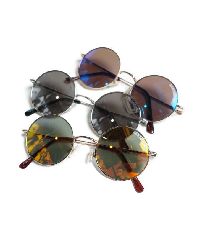 ＜5月入荷予定　先行予約＞【SALT&MUGS】Circle Mirrer Sunglasses